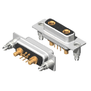 C7W2 Series High Power D-Sub
 20A Straight Dip Type Receptacle Connector